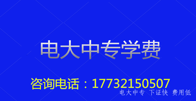 電大中專費用是一次性交清嗎？