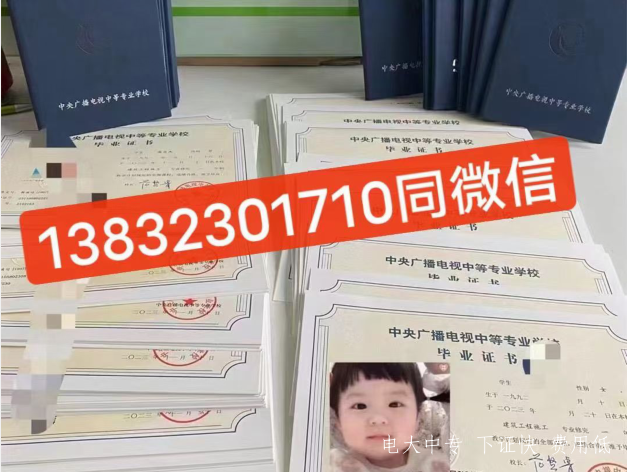 辦一個中專證要多少錢